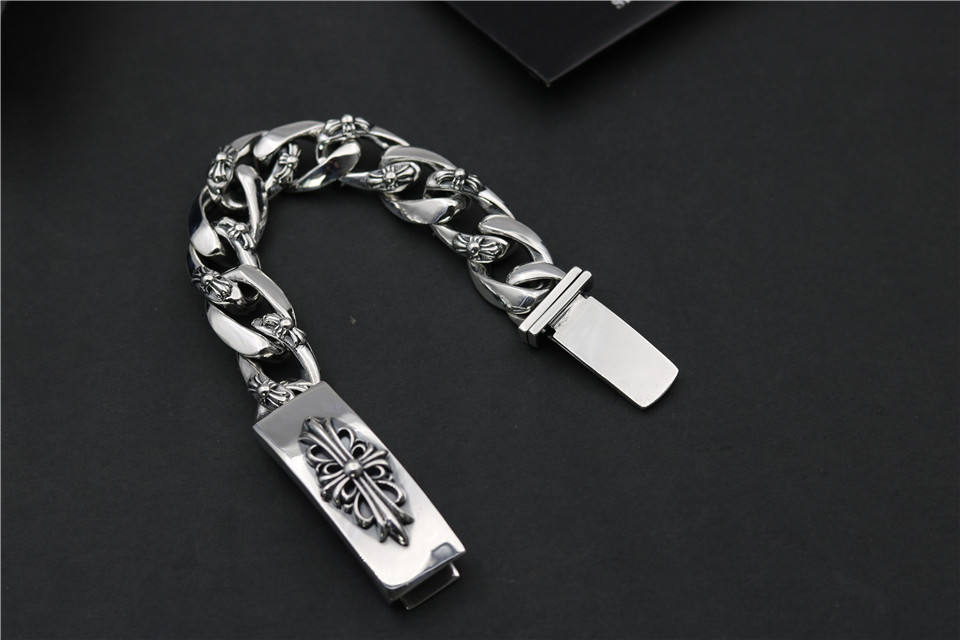 Chrome Hearts Cross Chain Bracelet 20cm (Hot Seller) view