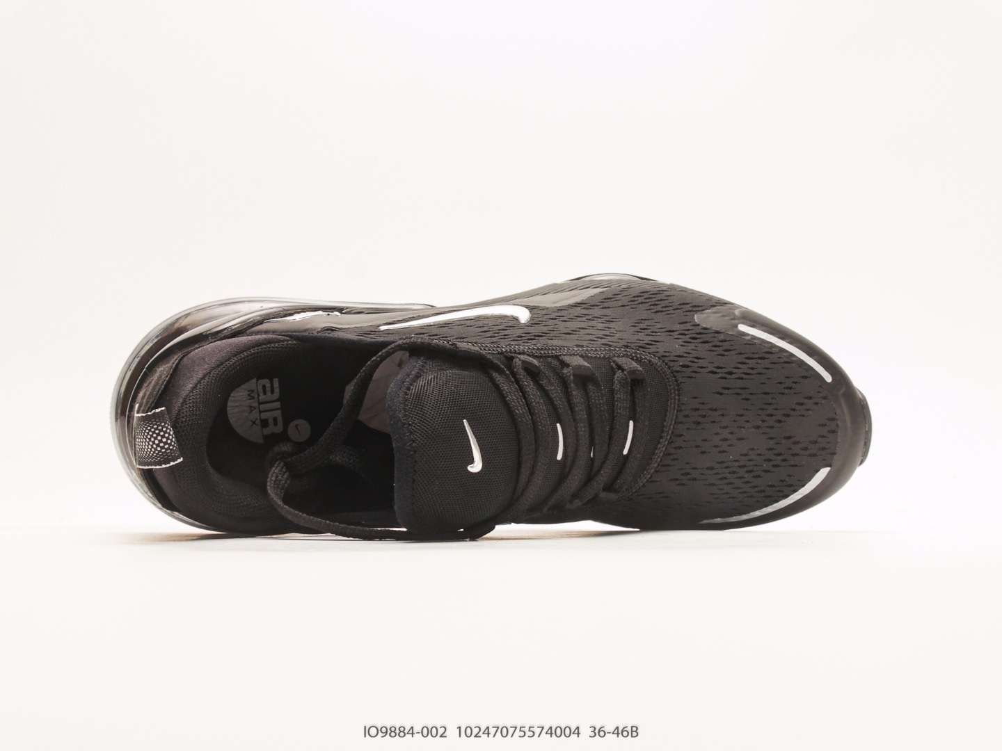 Nike Air Max 270 Black White view