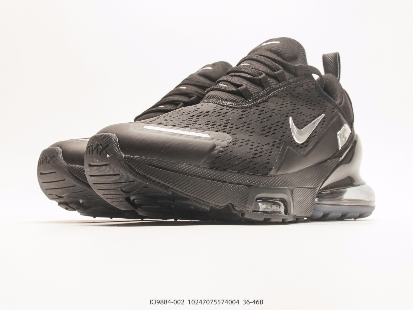 Nike Air Max 270 Black White view
