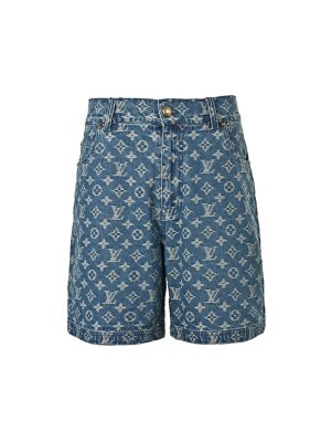 Louis Vuitton Monogram Denim Shorts view 3