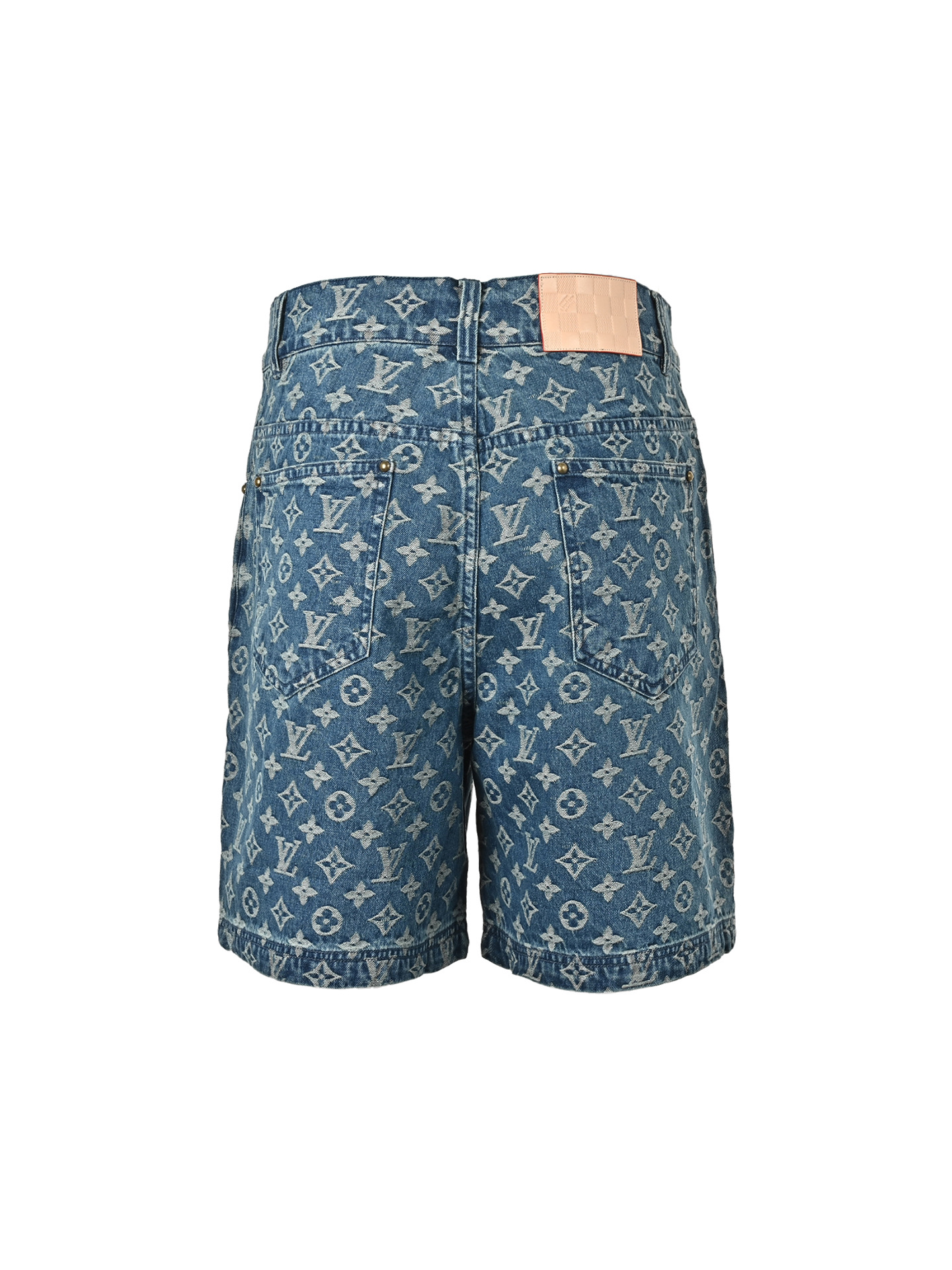 Louis Vuitton Monogram Denim Shorts view