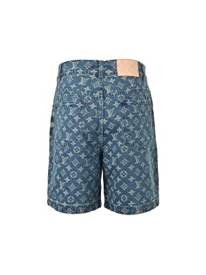 Louis Vuitton Monogram Denim Shorts view 4