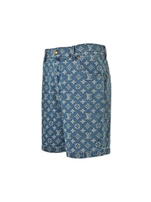 Louis Vuitton Monogram Denim Shorts view 5