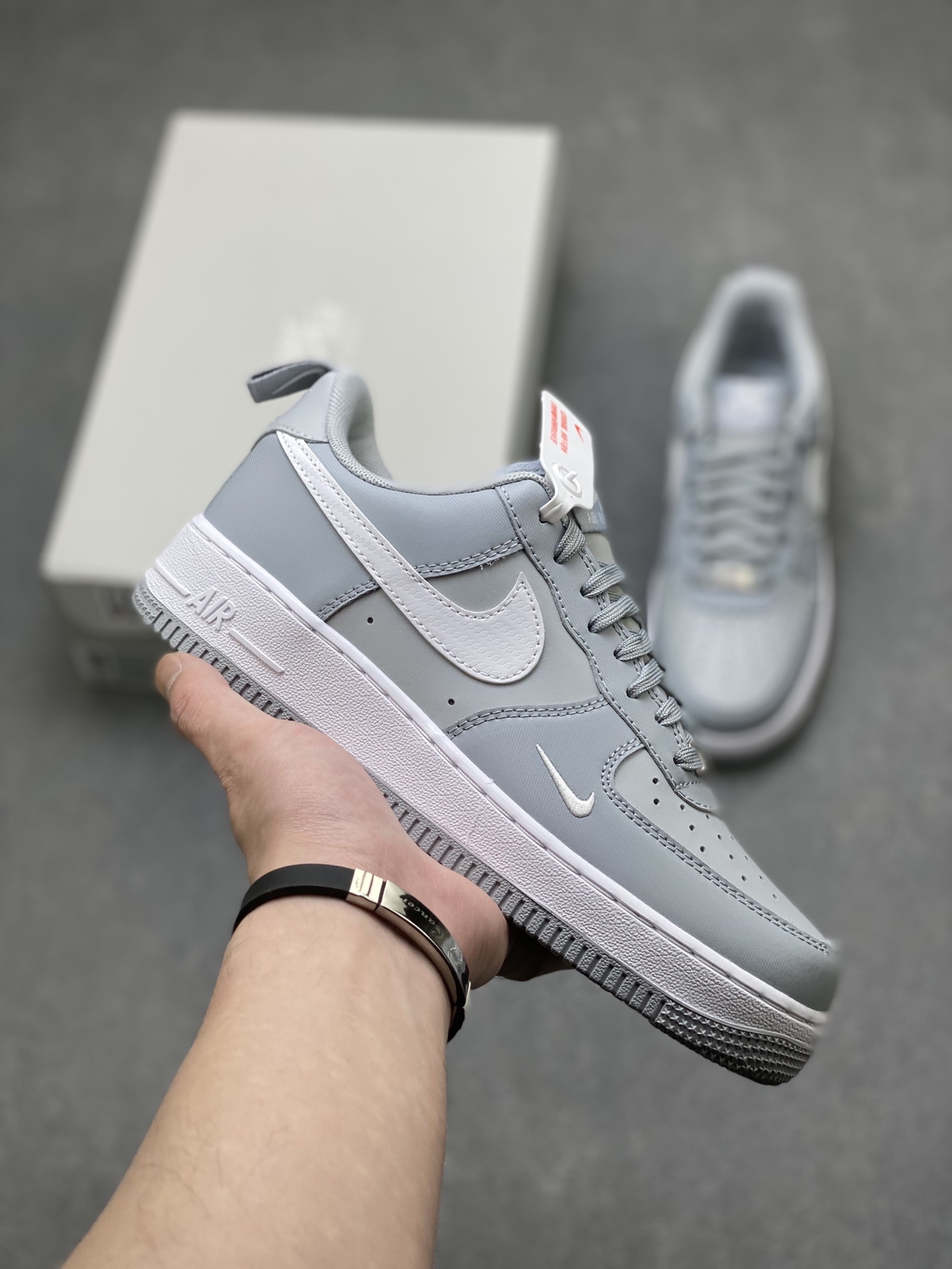 Nike Air Force 1 07 Low Wolf Grey White