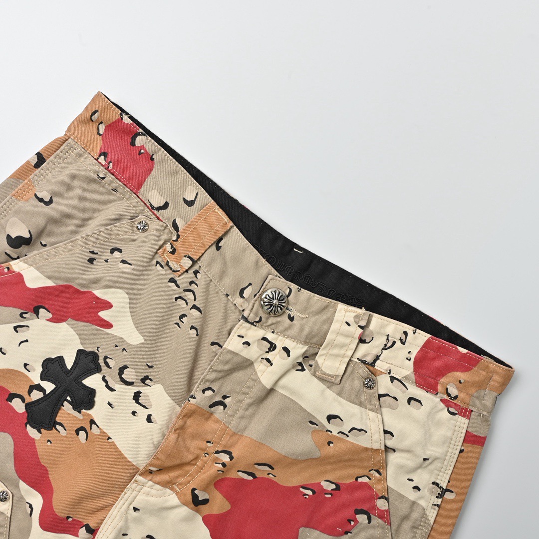 Chrome Hearts Camouflage Denim Shorts Set view