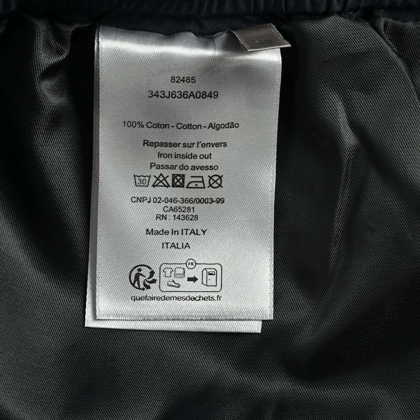 Dior Montaigne Embroidered Side-Logo Trousers view