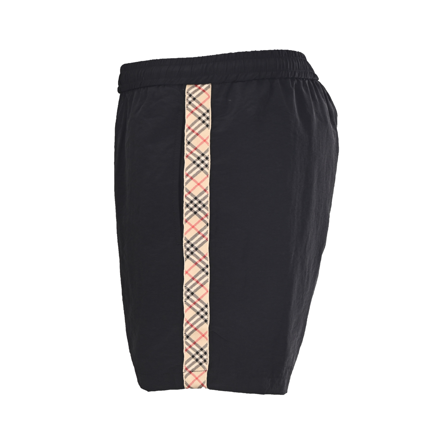 Burberry BBR Side-Stripe Nylon Swim Shorts Navy view