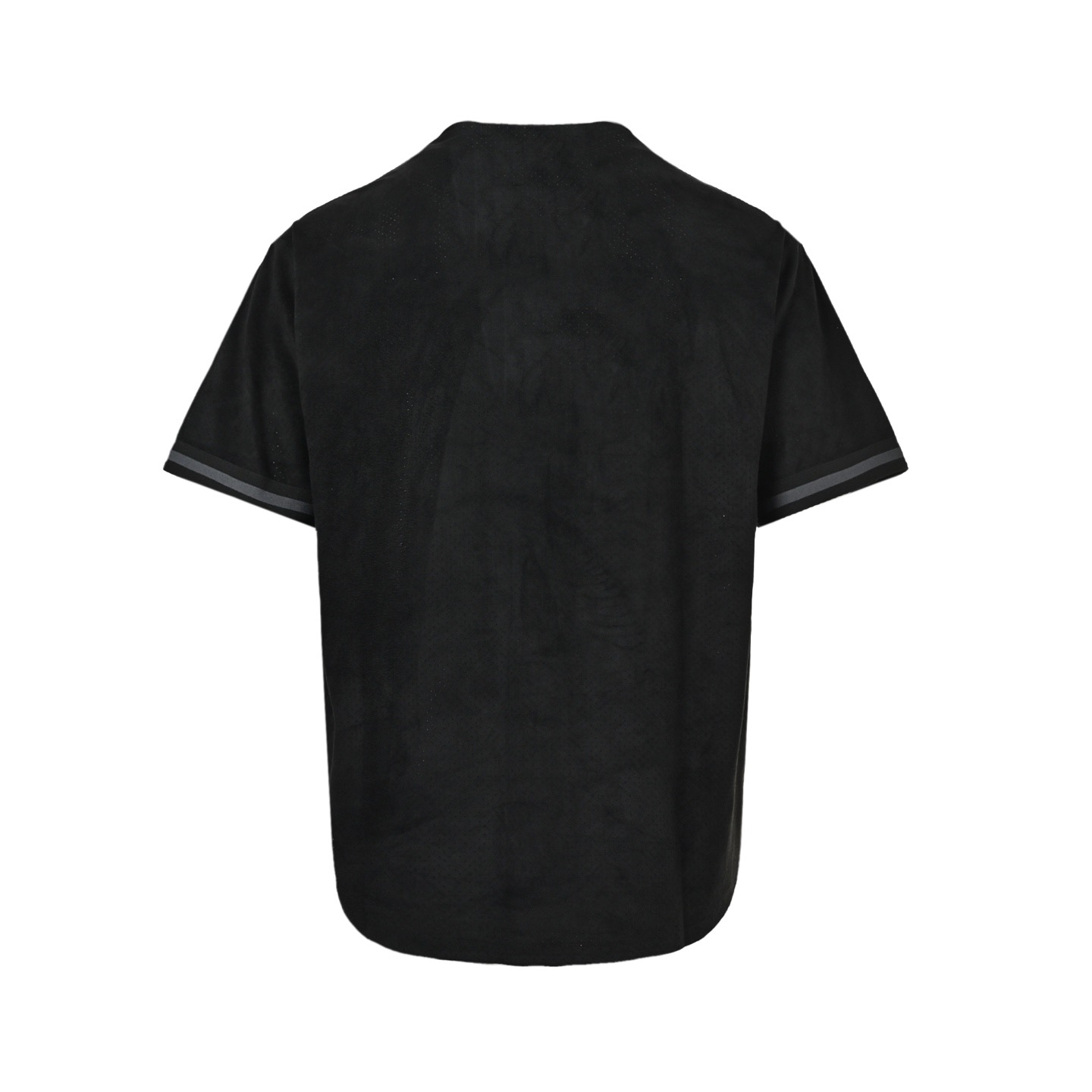 Supreme Suede Mesh Baseball Jersey Short Sleeve view