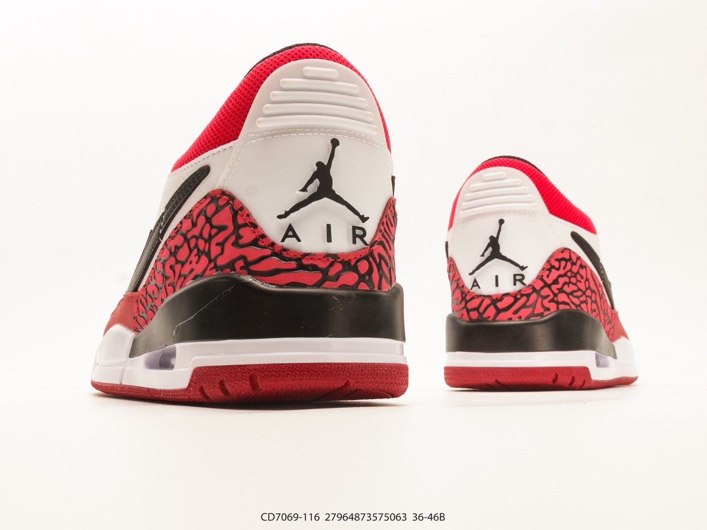 Air Jordan Legacy 312 Low Red White view