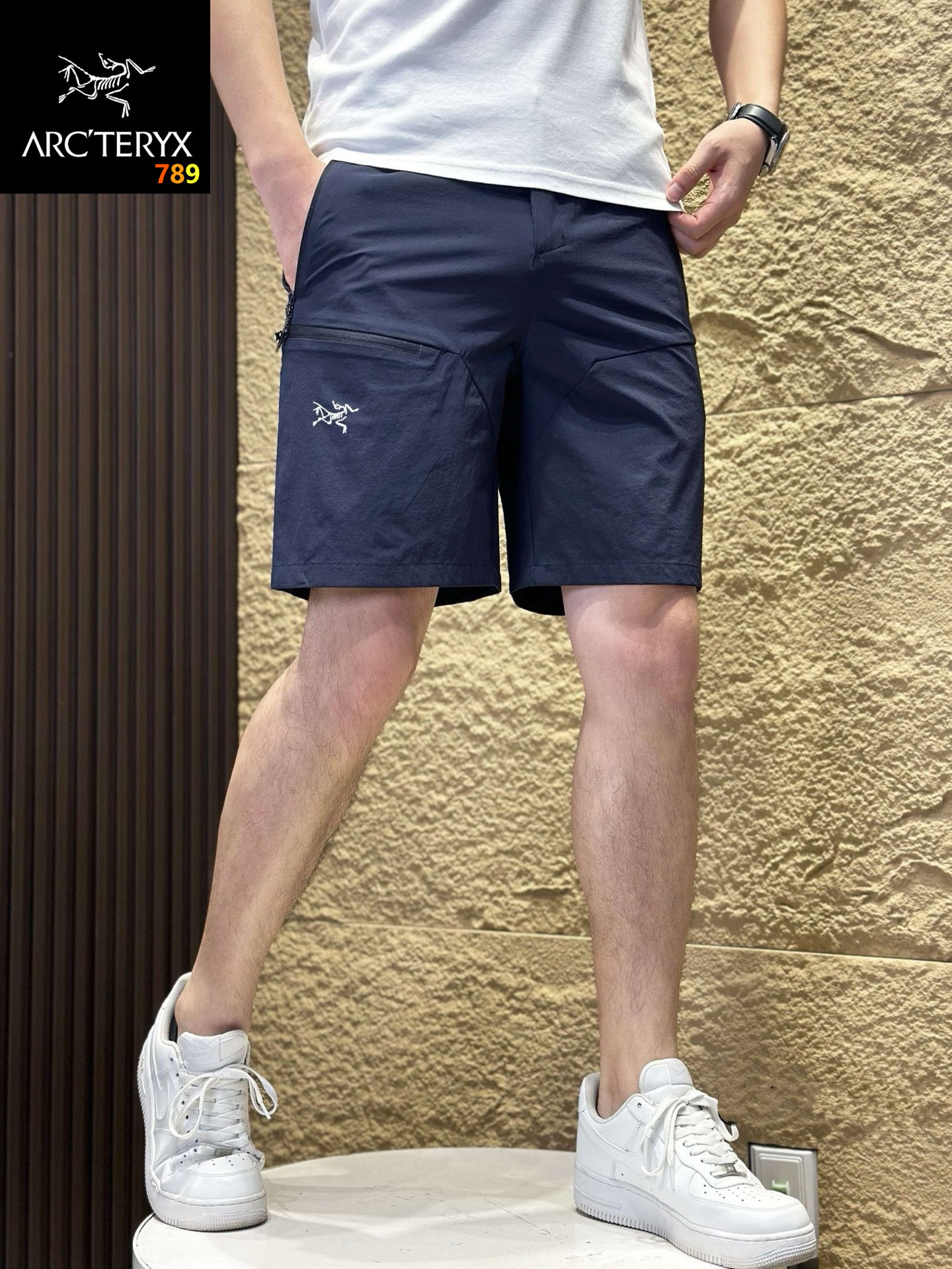 Arc'teryx Men's Quick-Dry Outdoor Shorts Black view
