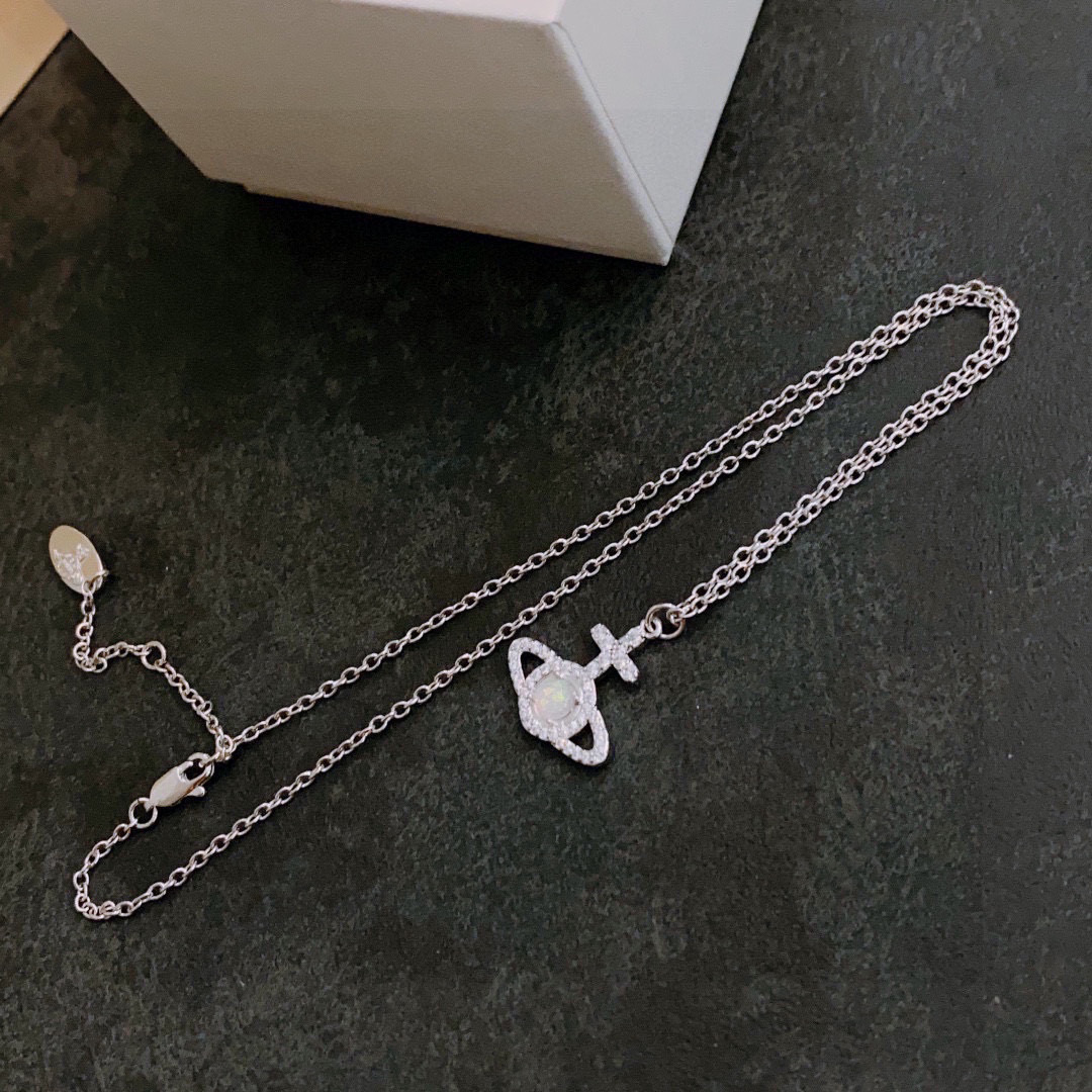 Vivienne Westwood Saturn Pendant Necklace view