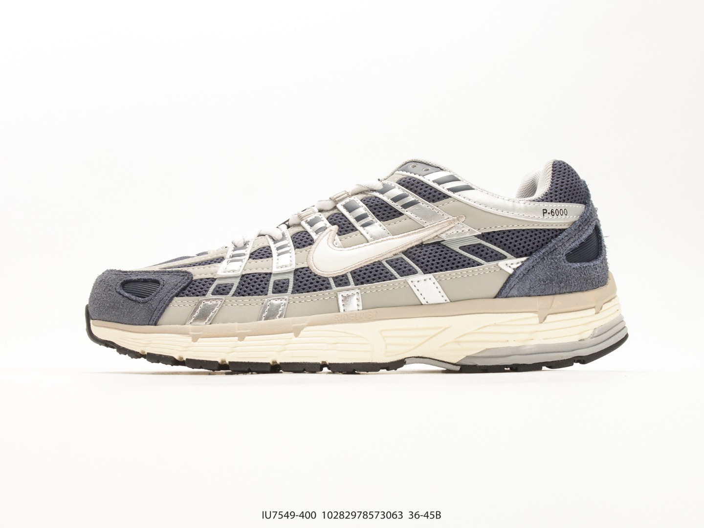 Nike P-6000 Retro City Runner Navy/Cream