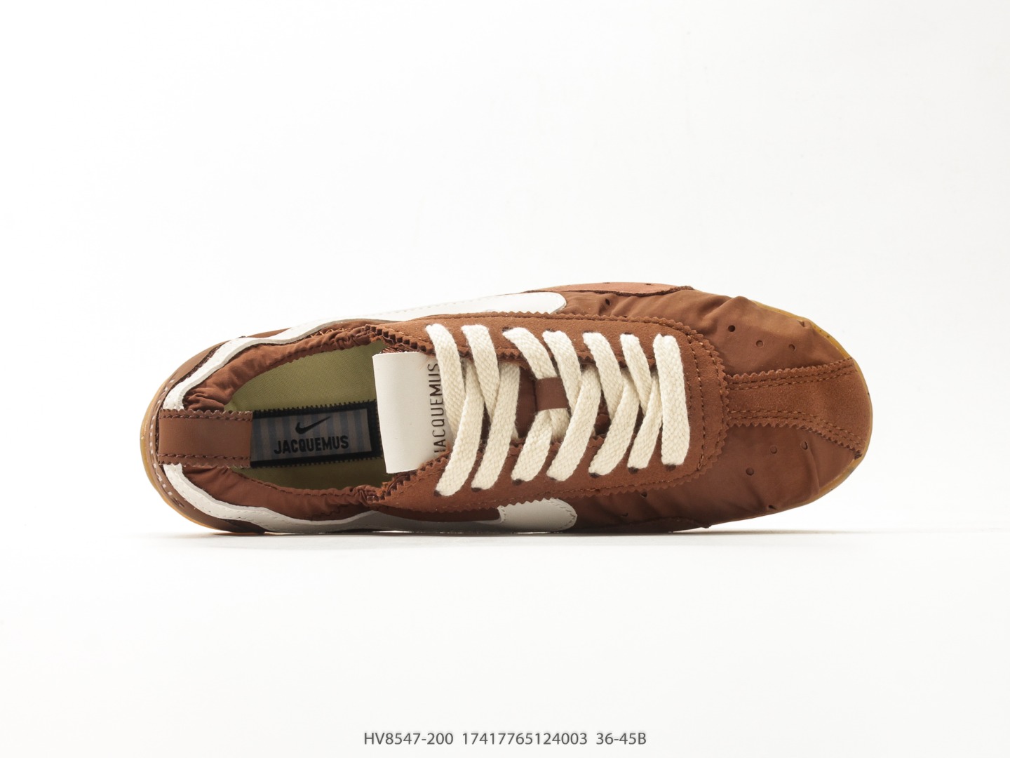 Jacquemus x Nike Jacumoon Low Brown Cream view