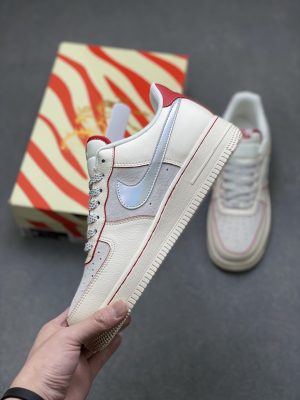 Nike Air Force 1 '07 Low Grey Fog White view 3