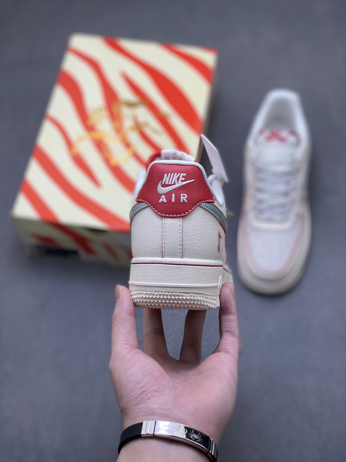 Nike Air Force 1 '07 Low Grey Fog White view