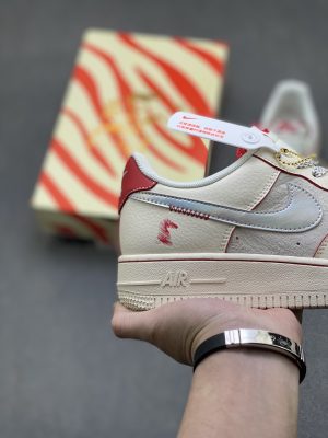 Nike Air Force 1 '07 Low Grey Fog White view 5