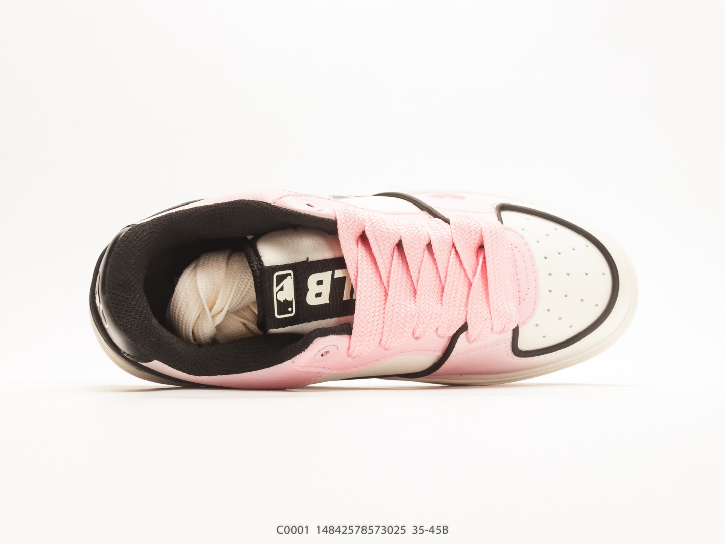 MLB Chunky Liner Low Pink White view