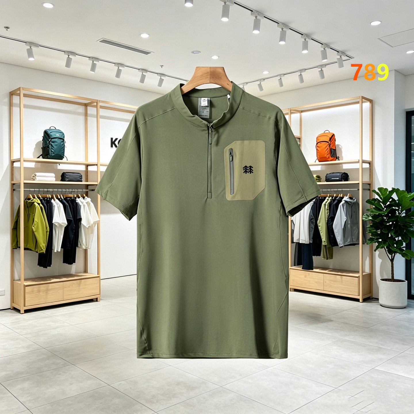 Kolon Sport SECO Air Polo Short Sleeve Shirt view
