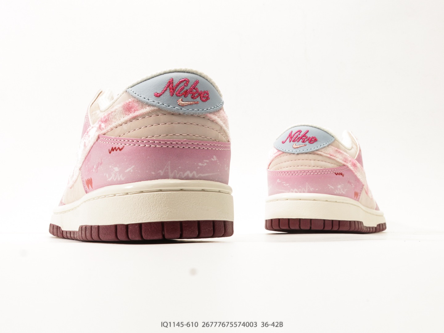 Nike Dunk Low Red Burgundy IQ1145-610 view