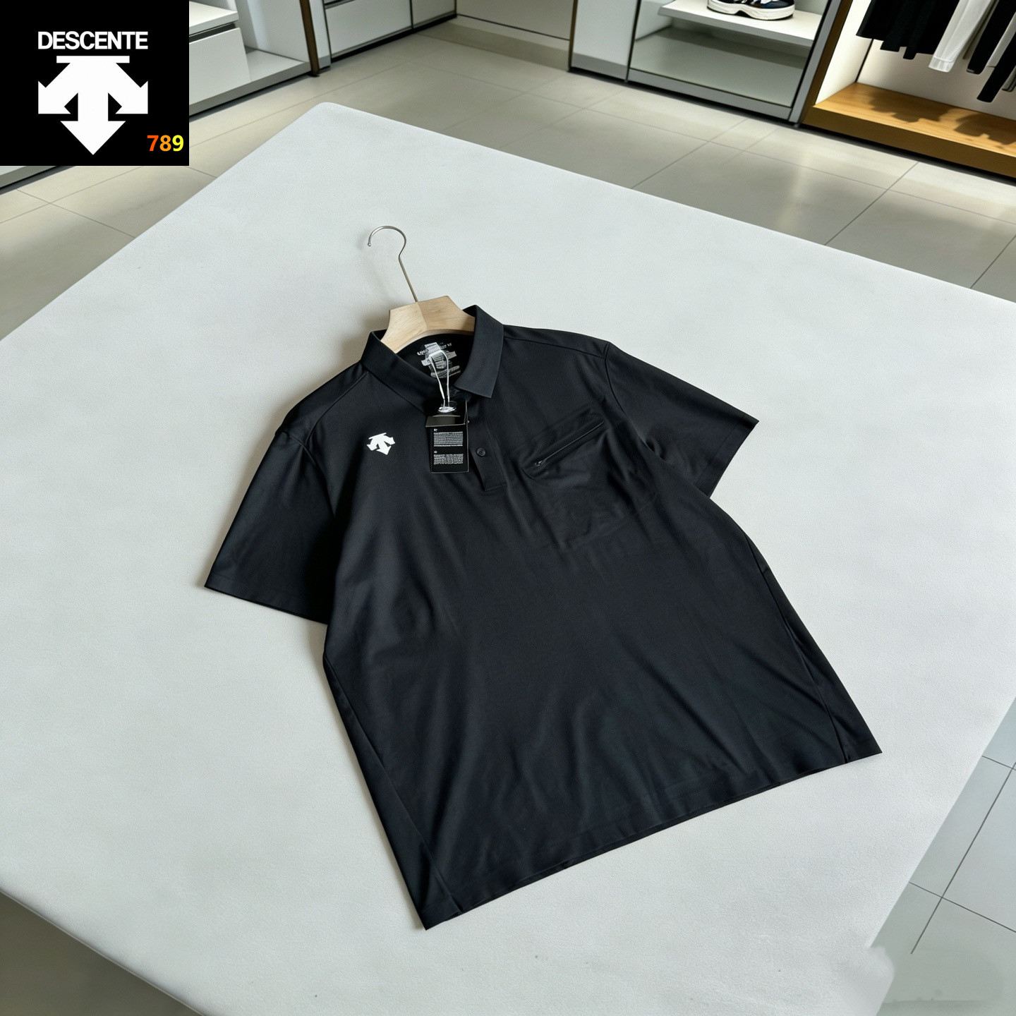 Descente Summer Bonded-Pocket Quick-Dry Tee view
