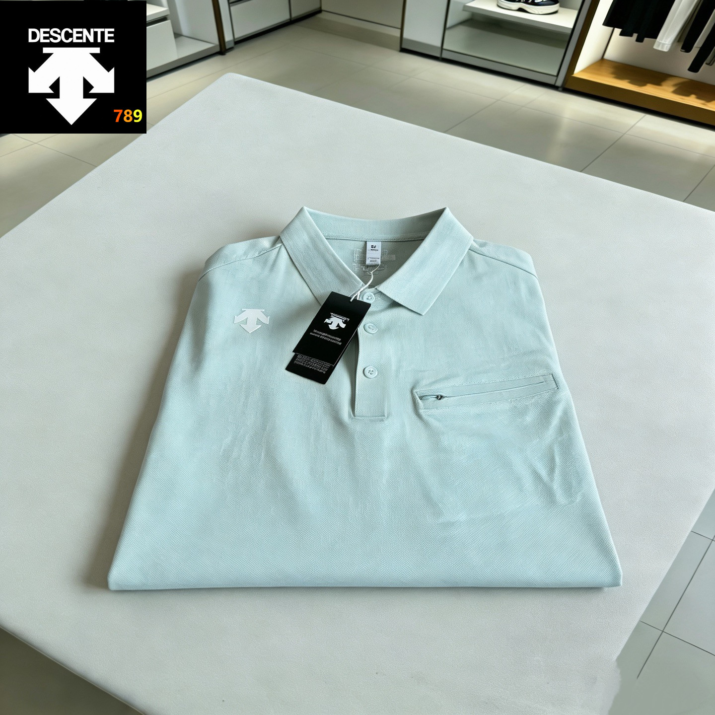 Descente Summer Bonded-Pocket Quick-Dry Tee view