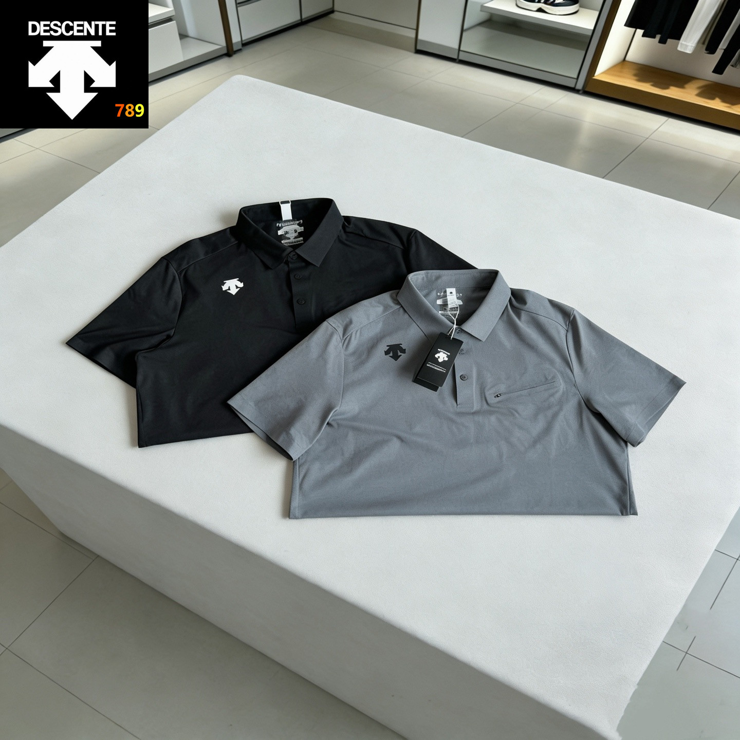Descente Summer Bonded-Pocket Quick-Dry Tee view