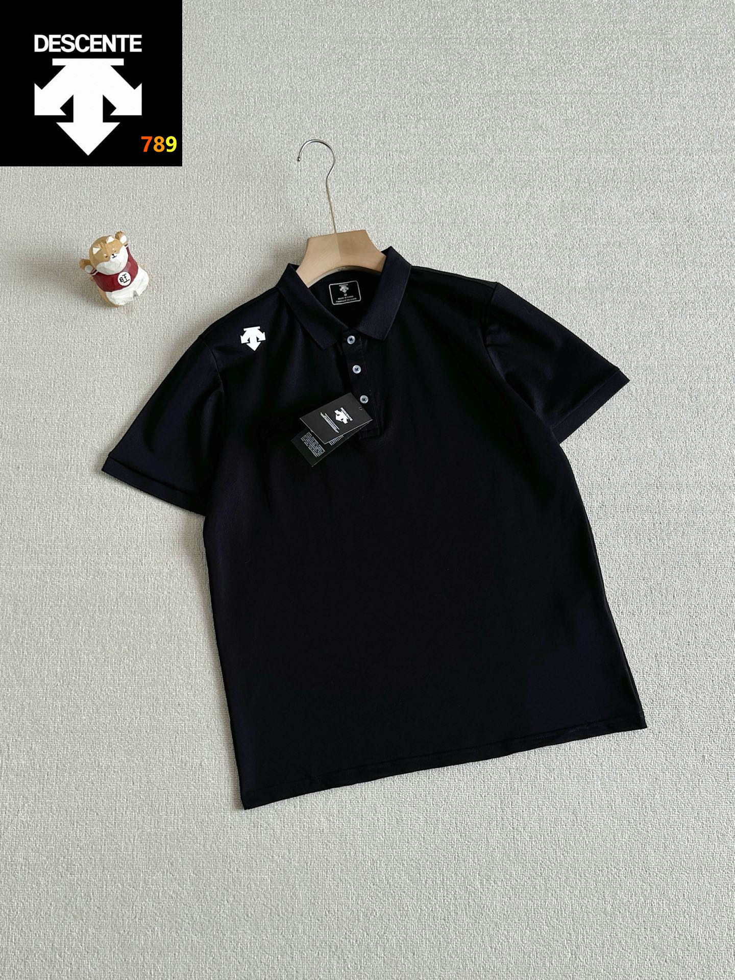 Descente TOUGH Tech POLO Shirt Short Sleeve view