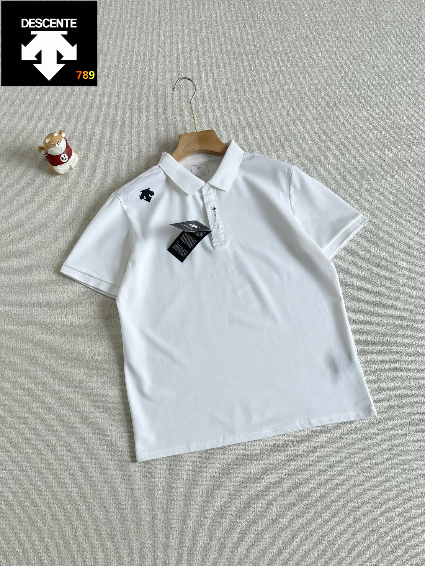 Descente TOUGH Tech POLO Shirt Short Sleeve view