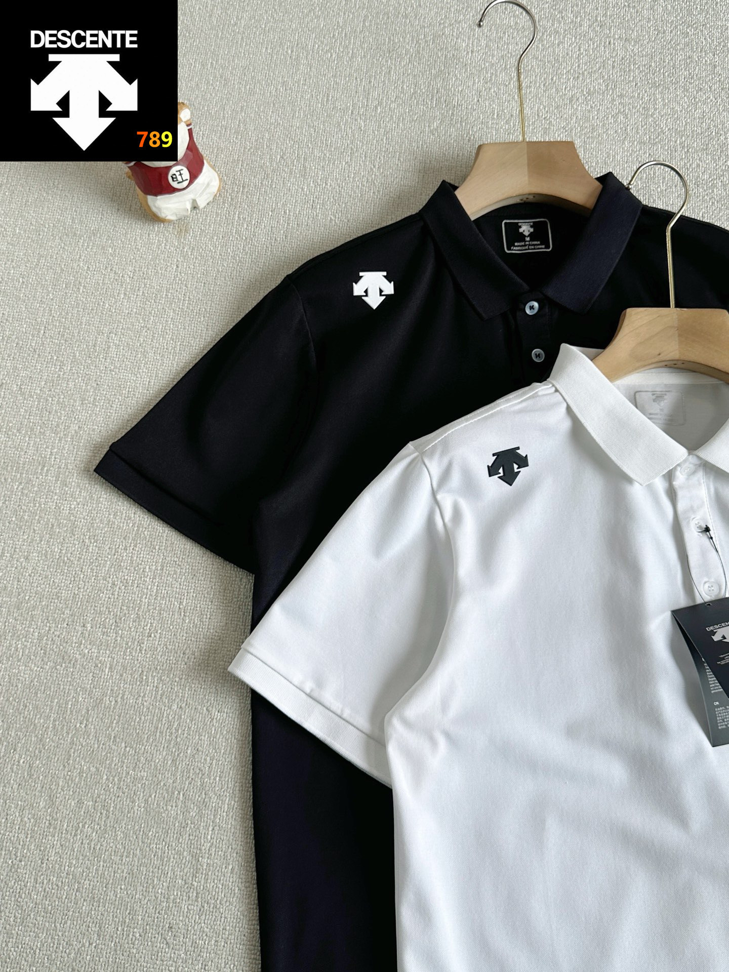 Descente TOUGH Tech POLO Shirt Short Sleeve view