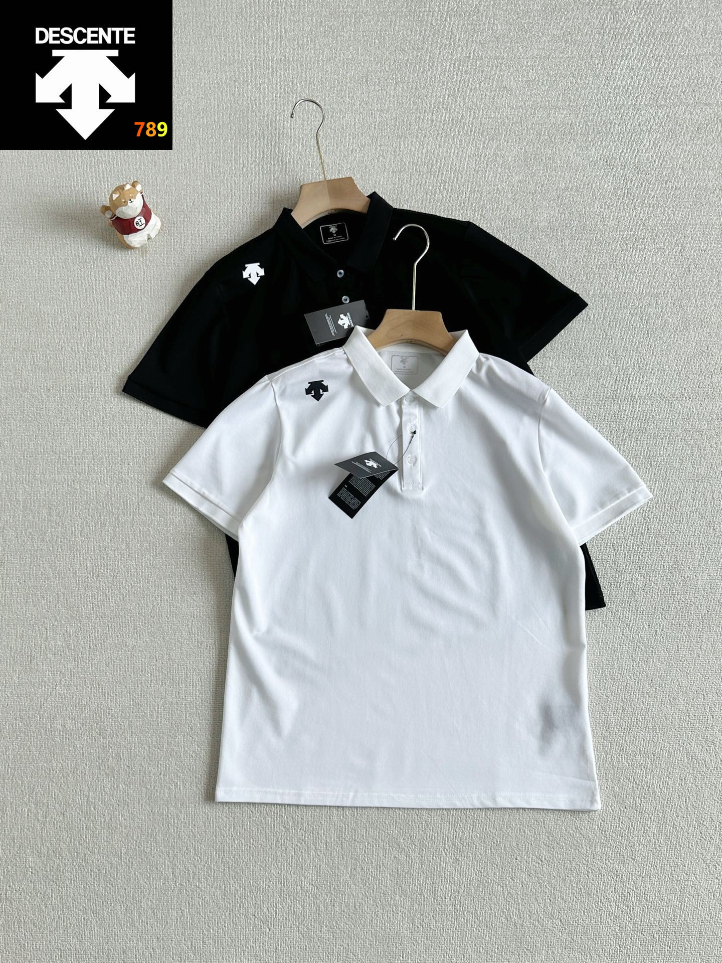 Descente TOUGH Tech POLO Shirt Short Sleeve view