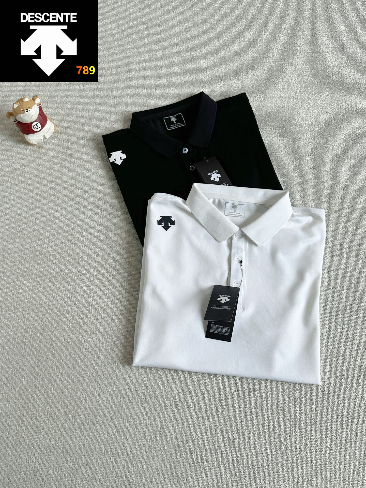 Descente TOUGH Tech POLO Shirt Short Sleeve view