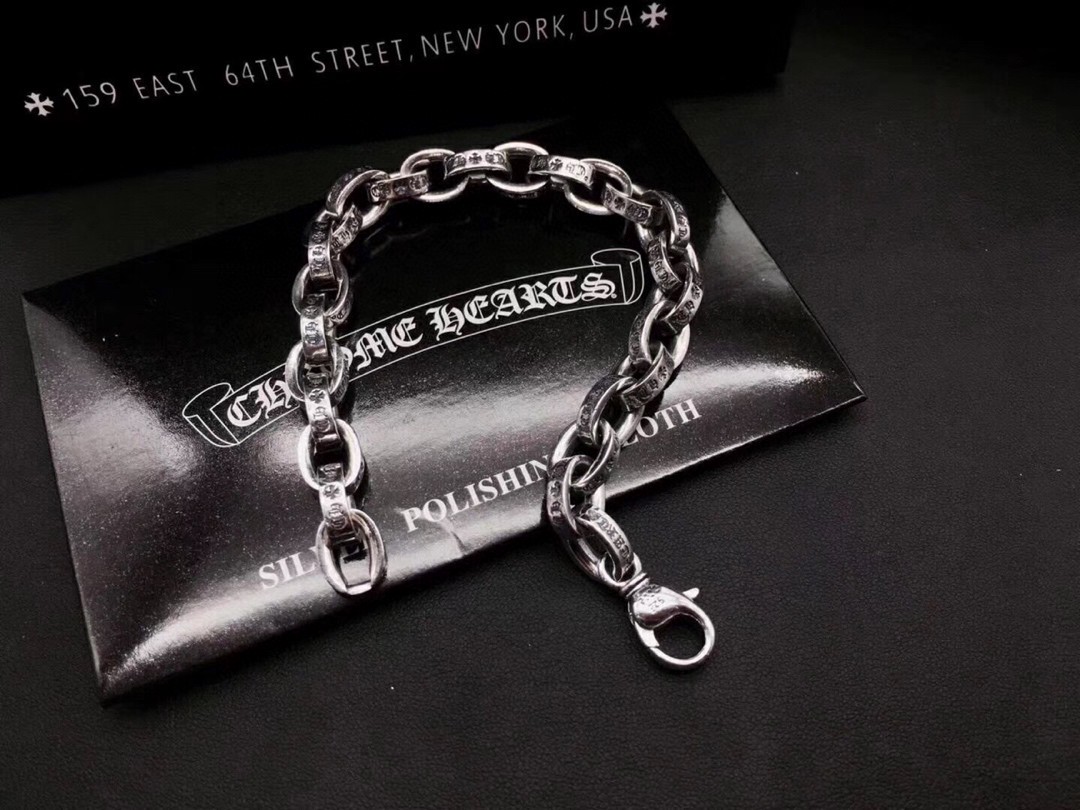 Chrome Hearts Classic Letter Chain Bracelet view