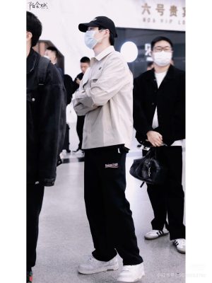 Balenciaga BLCG Cola Embroidered Wide-Leg Trousers view 3