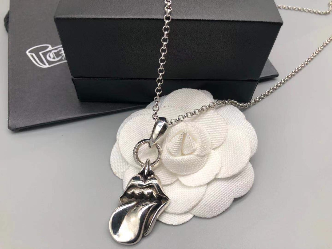 Chrome Hearts Tongue Pendant Necklace view
