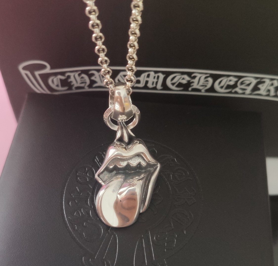 Chrome Hearts Tongue Pendant Necklace view