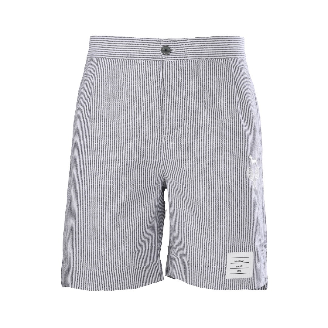 Thom Browne 4-Bar Stripe Shorts