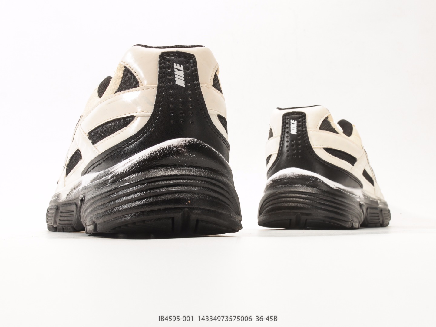 Nike Initiator Retro Casual Running Shoe Cream Black IB4595-001 view