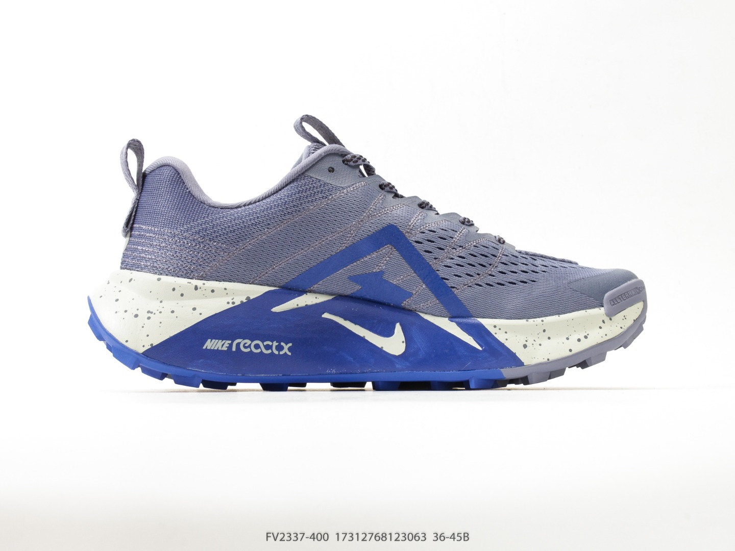 Nike ReactX Wildhorse 10 Trail Blue view