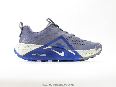 Nike ReactX Wildhorse 10 Trail Blue view 2