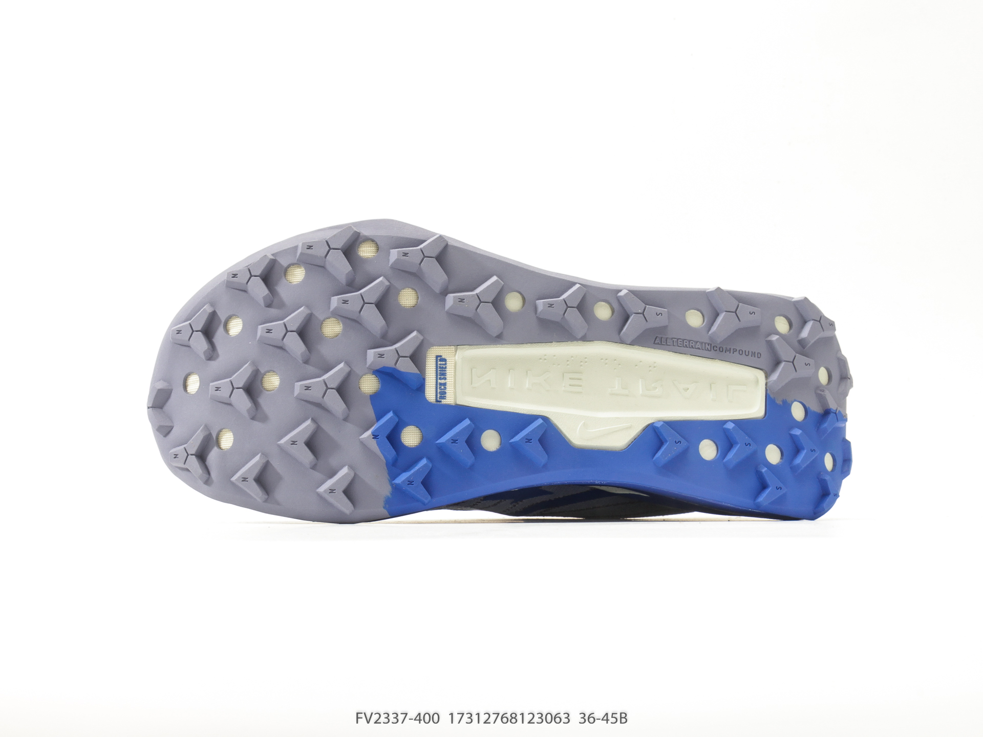 Nike ReactX Wildhorse 10 Trail Blue view