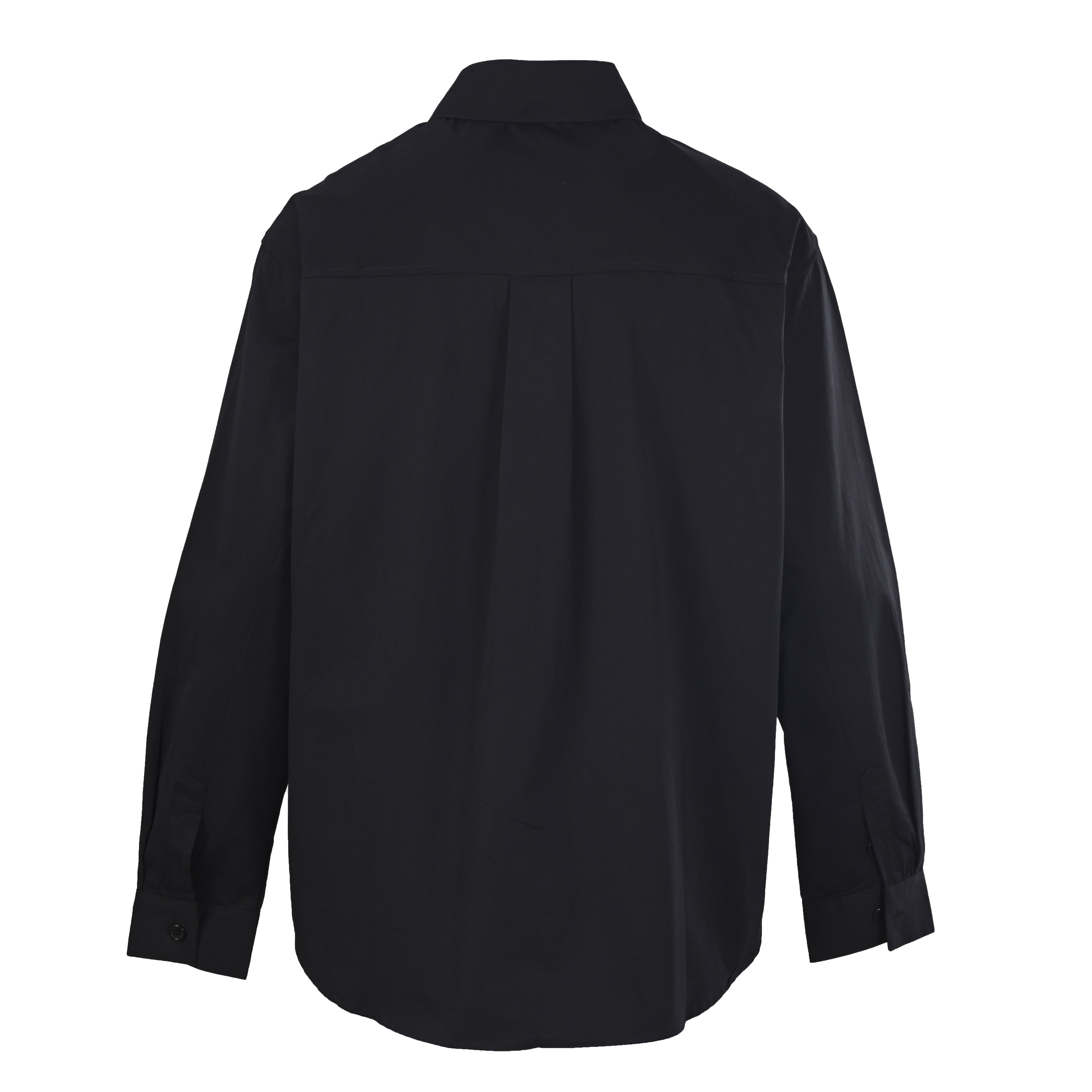 WE11DONE Logo Embroidered Long Sleeve Shirt view