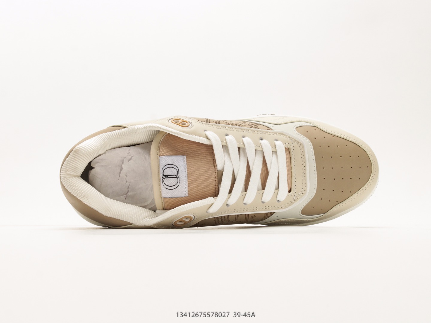 Dior B27 Low White Black view