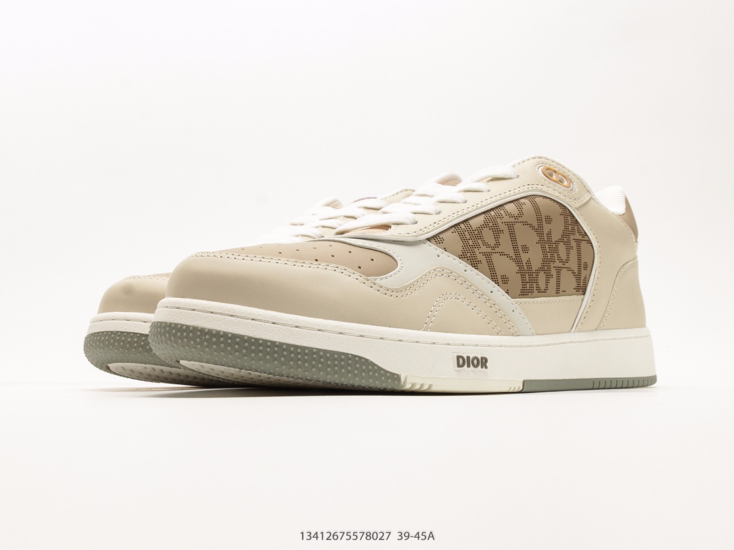 Dior B27 Low White Black view