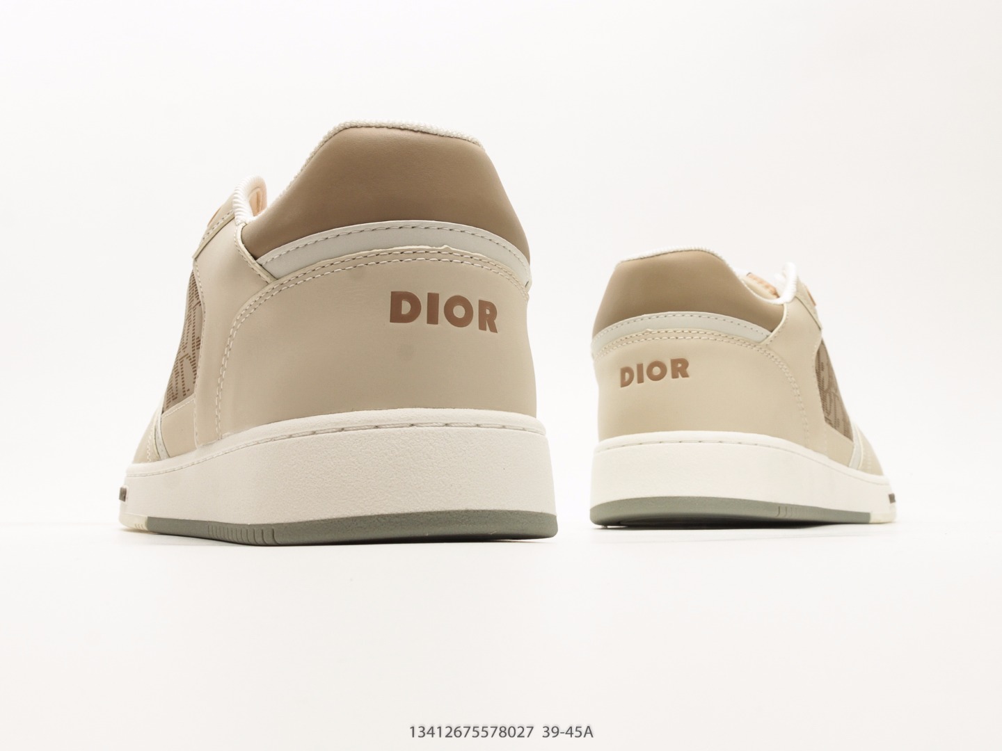 Dior B27 Low White Black view