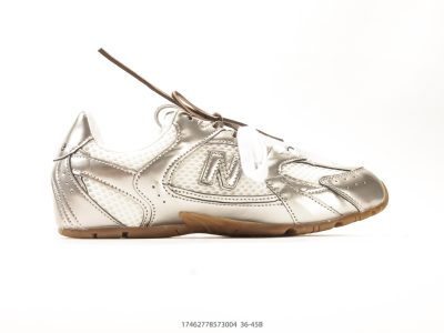 MiuMiu x New Balance 530 SL Caramel Brown Distressed view 2