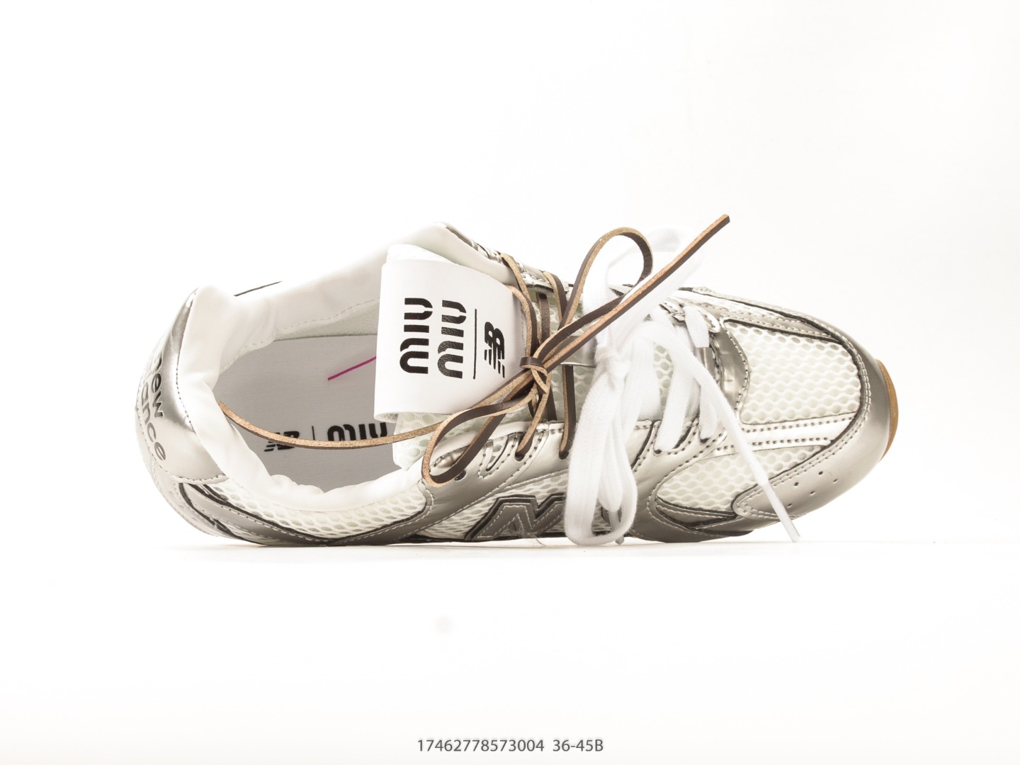 MiuMiu x New Balance 530 SL Silver/Metallic view