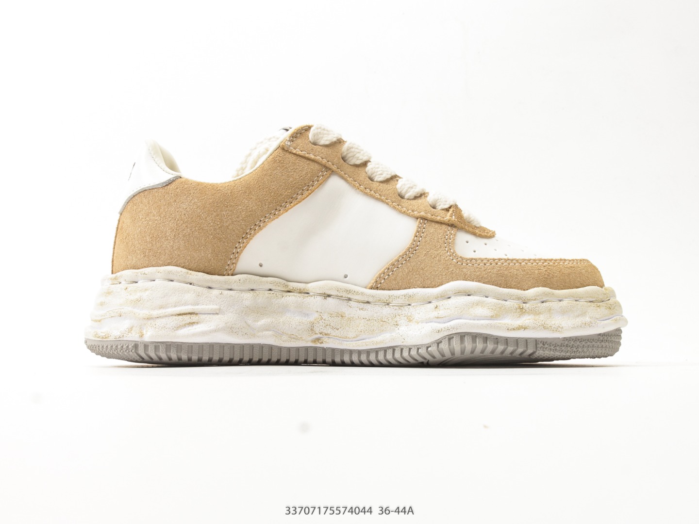 Mihara Yasuhiro Hank High-Top Canvas White view