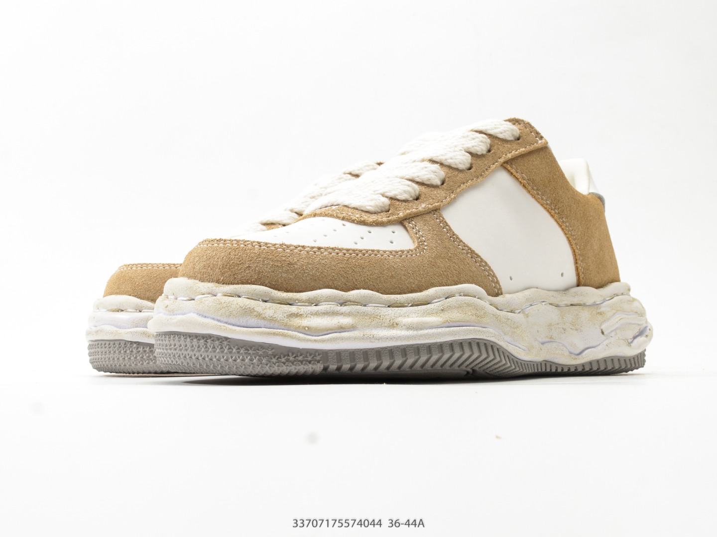 Mihara Yasuhiro Hank High-Top Canvas White view
