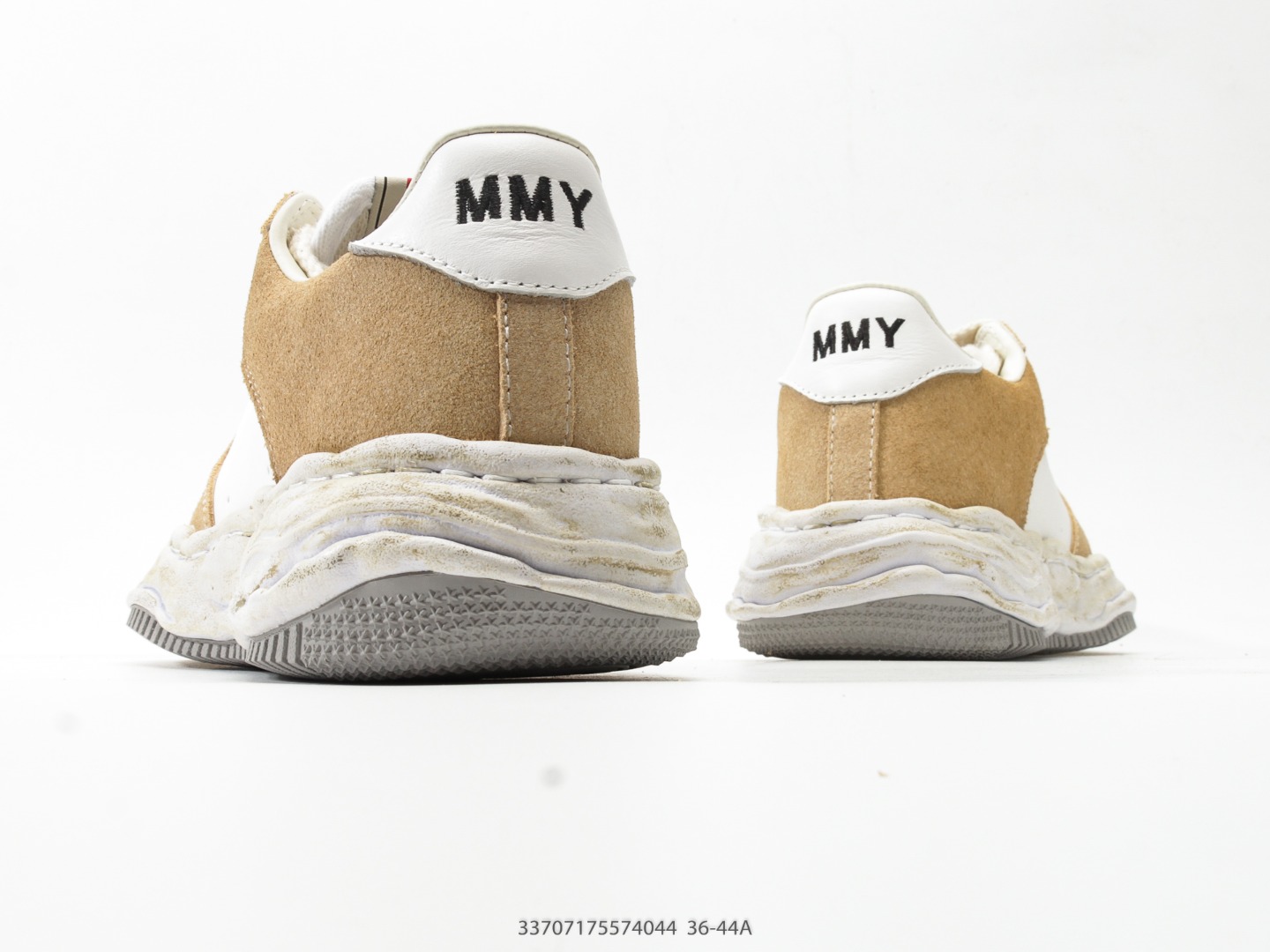 Mihara Yasuhiro Hank High-Top Canvas White view
