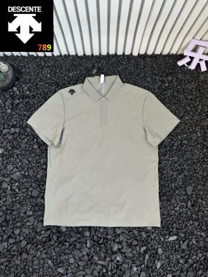 Descente Summer Breathable Polo Shirt (Four Colors) view 2